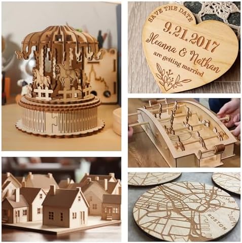 24 Pack Basswood Sheets 12"x24"x1/8", 3mm Basswood for Laser Cutting and Engraving,Thin Plywood Board Unfinished Wood for Crafts, DIY Ornaments and Architectural Model, Wood Burning.