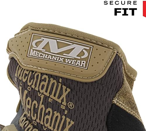 Mechanix Wear M-Pact Impact Protection Work Gloves Brown Small