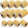 12 Rolls 60 Yards 60, 80, 120, 220, 320, 400 Grit Psa Continuous Sandpaper Roll 2-3/4" Wide Longboard Sandpaper Self-Adhesive Sand Paper Automotive Woodworking Hand Sanding Block