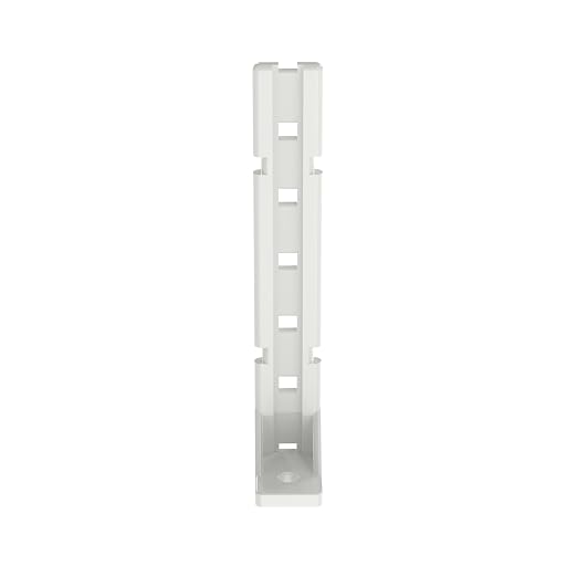 Panduit PP2S-S10-C Pan-Post Standoff Cable Tie Mount, Nylon 6.6, 60-Inch, Natural (100-Pack)