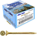 Jake Sales #8 x 2 Gold Star Wood Screw, T-20 Torx Drive, Flat Head – (1 Pound Box) ~150 Screw Count