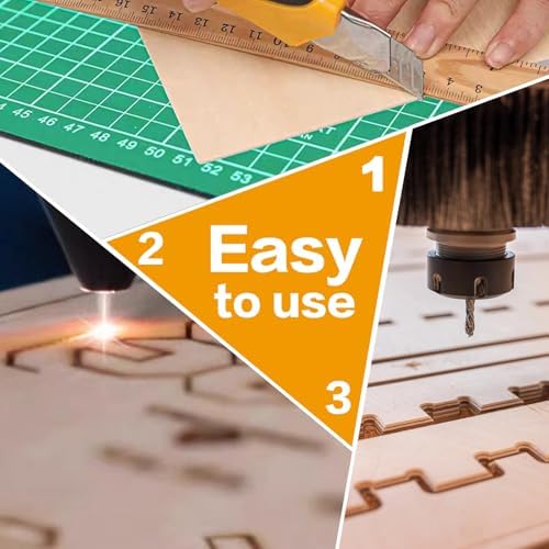 12 Pack Basswood Sheets 1/4 inch,12x12x1/4Iinch Plywood Sheets,6mm Basswood for Laser Cutting,Laser Engraving Blanks,Thin Natural Unfinished Wood for Crafts,Wood Burning (12pack-12x12 1/4(6mm) Thick)