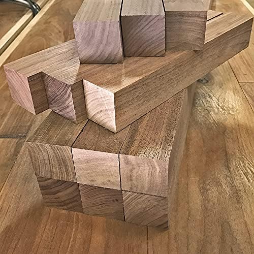 Walnut Wood Turning Blanks 6pcs - 2" x 2" x 12"