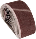 12 Pcs Sanding Belts 4 x 24 Inch 40 Grit Aluminum Oxide