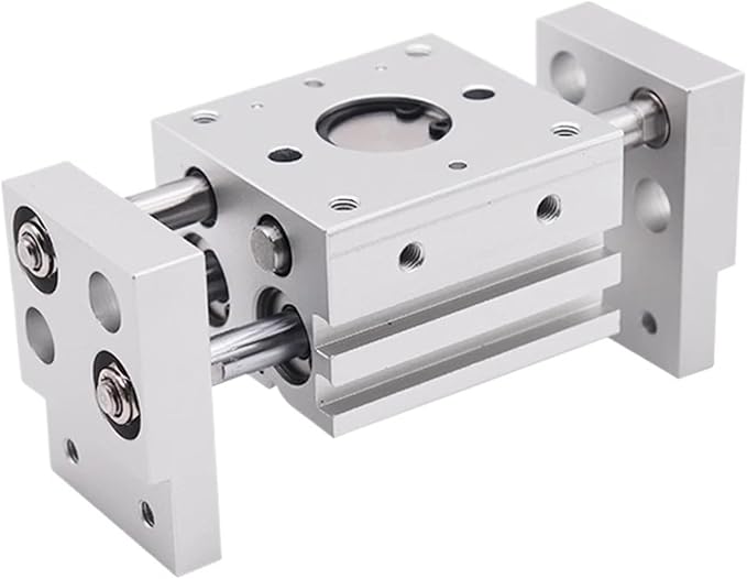 MHL2 Double Acting Pneumatic Gripper 10D 16D 20D 25D 32D D1 D2 Wide T Type Air Gripper Parallel Clamp Cylinder(MHL2-25D2)
