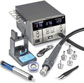 X-Tronic 4020-PRO-X • Hot Air Rework Station • 1000 Watt • Brushless DC Vortex Blower • Quick Change Nozzle Holder • 4 Presets • Temp Calibration, C/F, Auto Cool Down • 3 Straight/2 Spiral Nozzles!