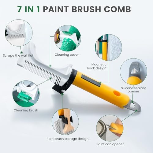 VOOMEY 18 Inch Paint Roller Kit, 23 Pcs Professional Large Painting Kit