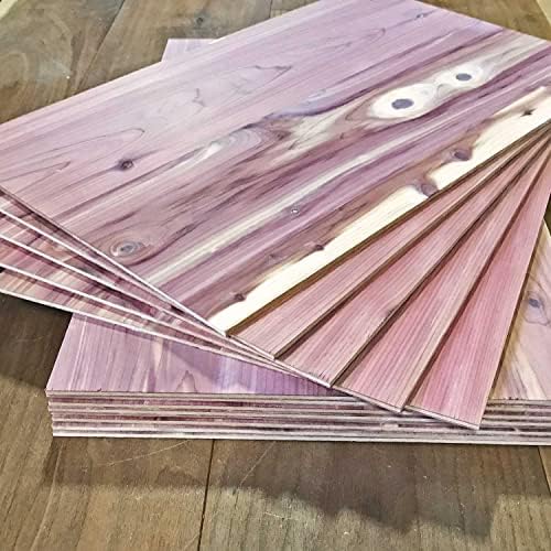 1/8" x 12" x 24" Aromatic Cedar Plywood - Perfect Laser Cutting - Engraving - Cherokee Wood Products (64)