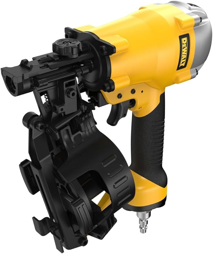 DEWALT DW46RNR 15-Degree Coil Roofing Nailer (Renewed)
