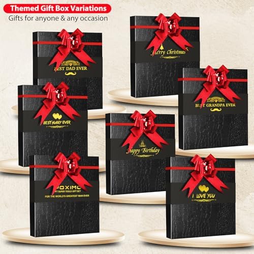 Multitool Gifts for Father, Dad Gift Set with 14 in 1 Multi-tool Pliers, Pocket Knife & Tactical Pen | Premium EDC Survival Kit for Camping, Car Emergency | Unique Practical Gift for Father Dad Him