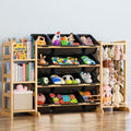 Toy Storage Organizer with Bookshelf and Stuffed Animal Storage - Kids Playroom Organization with 3 Shelves and 12 Toy Bins - Toddler Living Room Toy Box for Lego - Nursery Bedroom Decor Essential