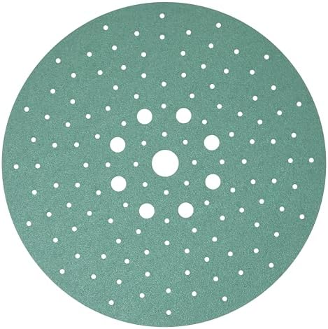 Serious Grit - 225mm (9-Inch) P60 Grit Drywall Sanding Discs - 15 Pack Box