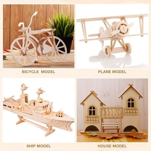 12 Pack Basswood Sheets Plywood Board 18 x 24 x 1/8 Inch- 3mm Thick Unfinished Wood Boards with Smooth Surfaces for Crafts, Laser Cutting and Engraving, CNC Cutting, DIY Architectural Models