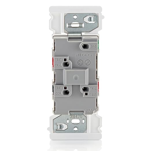 Leviton Lever Edge 15 Amp 3-Way Rocker Switch, E5603-MW, White | (Pack of 40)