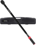 3/4 Torque Wrench 100-650 Ft-Lb – ±3% Accuracy, Reversible 48-Tooth Ratchet, Cr-V Steel, Dual Scale, 3/4" Drive Click Heavy Duty Precision Torque Wrench for Truck, RV, Heavy Equipment