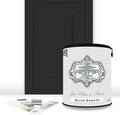 ALL-IN-ONE Paint by Heirloom Traditions, Warm Embers (Warm Black), Gallon - Durable cabinet and furniture paint. Built in primer and top coat, no sanding needed. Includes our 30 featured color card.