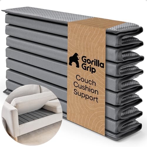 GORILLA GRIP Couch Cushion Support Board for Sagging Sofas, 21.5x70 Gray