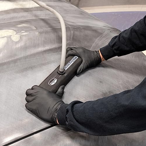 Eastwood Elite Contour DSB Dustless Auto Body Sanding Block Master Kit | Automotive Sanding Blocks and Contour Hand Sander for Drywall & Autobody Paint Works | Sander, 5 Grits of Sandpaper, Guide Coat