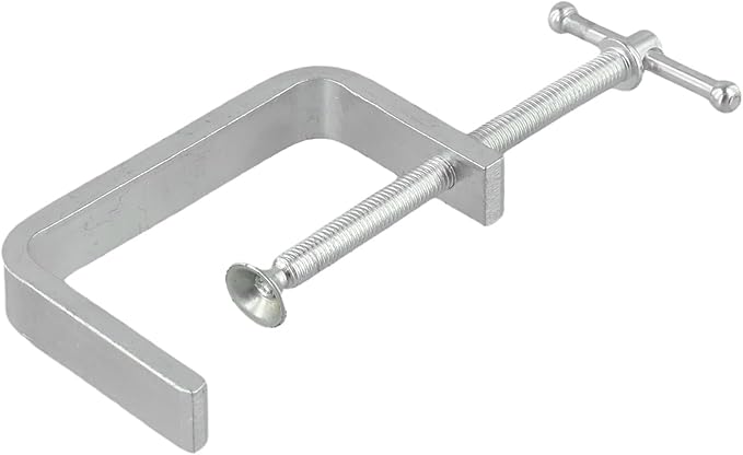Stainless Steel C Clamps, 0-100 Mm 4 Sizes C Clamp, Heavy Duty Woodworking Clamp With Wide Jaw Openings For Carpentry Woodwork Building Wood, Plastic, Stone, Metal Stable Clamping(0-85mm)