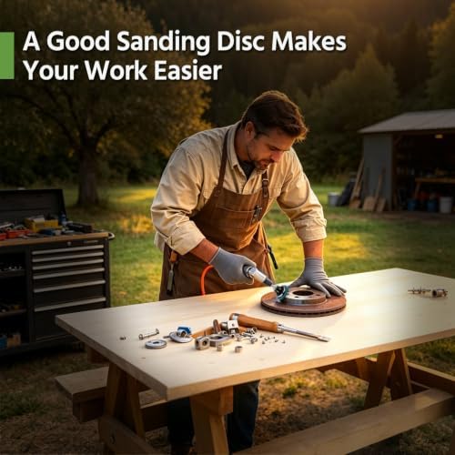 64PCS Sanding Discs 2 Inch & 3 Inch Roll Lock Quick Change Discs, Drill & Die Grinder Sanding Pads with 1/4 Holder, Nylon Surface Conditioning Discs Coarse Medium Fine for Rust Paint Removal Polishing