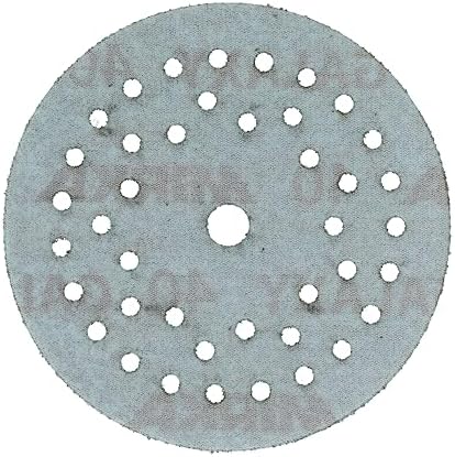 Mirka Galaxy Multifit 5 Inch Ceramic Sandpaper, 40 Grit Hook & Loop 50 Pack