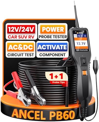 PB60 Automotive Power Circuit Probe, 12-24V Vehicle Component Activation ﻿