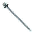 Fasteners Plus ST Fastening #10 x 3 Kwikseal Woodbinder Metal Roofing Screws Metal-to-Wood Galvanized (Pack of 250)