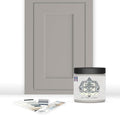 ALL-IN-ONE Paint by Heirloom Traditions, Putty (Light Taupe), 8oz Sample - Durable cabinet and furniture paint. Built in primer and top coat, no sanding needed. Includes our 30 featured color card.