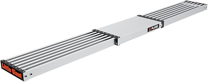 Little Giant Ladder Systems 11069 6-9 ft Telescoping Plank, 6' -9', Gray