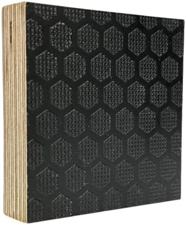 3/4" / 18mm Black Hex-Ply Anti-Slip Birch Plywood (Black, 18" x 24")