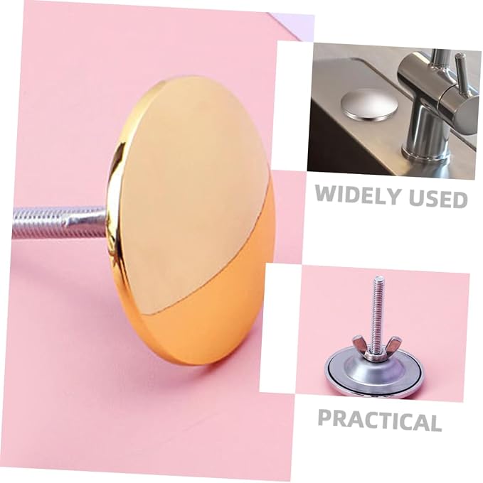 OSALADI 8pcs Sink Hole Cover for Kitchen Faucet Decorative Water Sink Caps and Bathroom Basins Easy Installation Stylish Aesthetic