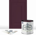 ALL-IN-ONE Paint by Heirloom Traditions, Kings Robe (Rich Purple), Quart - Durable cabinet and furniture paint. Built in primer and top coat, no sanding needed. Includes our 30 featured color card.