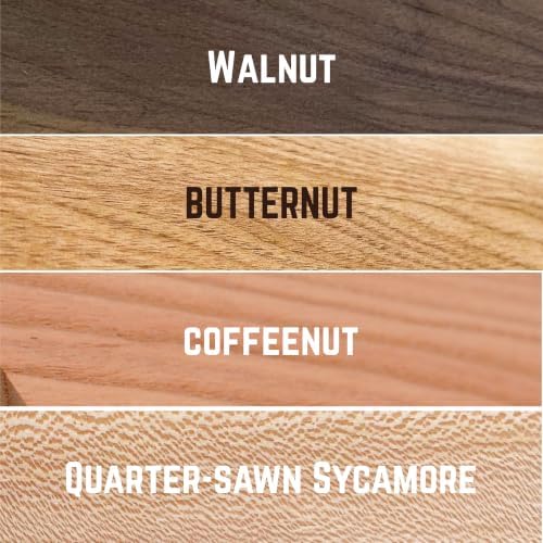 Barrington Hardwoods Variety Pack (Syc, Cn, Bn, Wal) 3/4" x 2" x 24", 8 Pcs