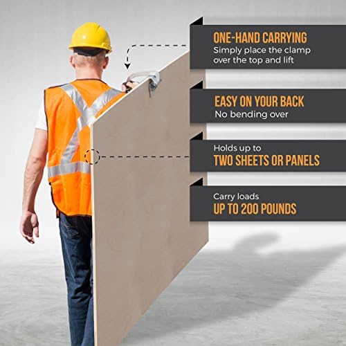 Plywood and Sheetrock Panel Carrier