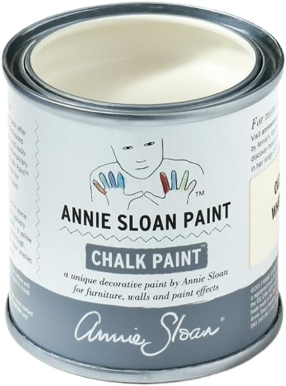 Annie Sloan Chalk Paint® (Old White, 120 ml/4.06 Fl Oz) a unique decorative paint for furniture, cabinets and home décor with no sanding or priming