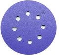 Benchmark Abrasives 5 Inch Sanding Discs Hook and Loop, Ceramic 8 Holes Adhesive Sandpaper for Surface Blending, Automotive - Orbital Sander Sandpaper (50 Discs), 60 Grit