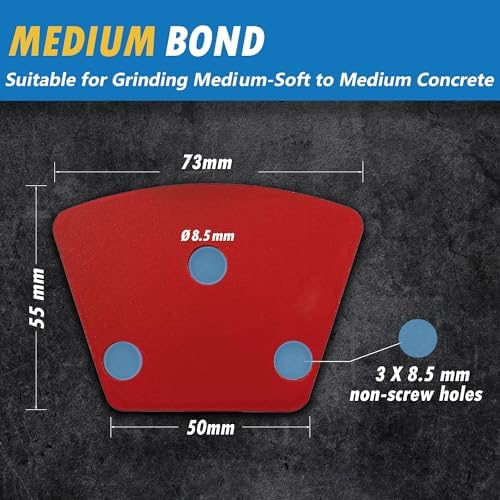 Diamond Grinding Discs for ASL XPS Ironhorse, #60/80 Grit, Medium Bond