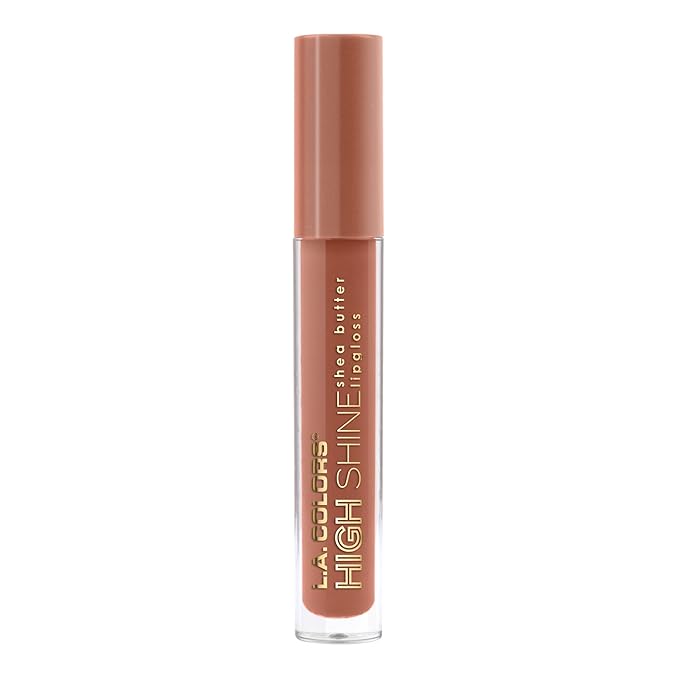 L.A. COLORS High Shine Lipgloss, Dollface CLG934