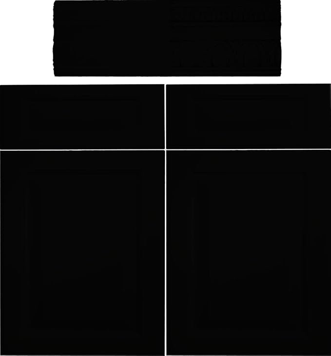 Retique It Chalk Furniture Paint by Renaissance DIY, 16 oz (Pint), 08 Midnight Black