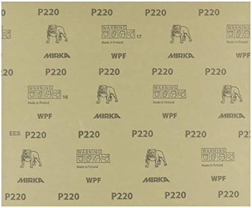 Mirka 21-104p220 Wtrprf Finish Sheet 9x11p220