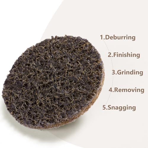 25 PCS Sanding Discs 2 Inch Coarse Quick Change Disc with 1/4" Shank