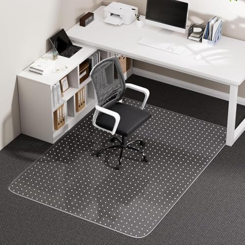 Office Chair Mat for Carpet, 36" x 48" Clear Desk Chair Mat