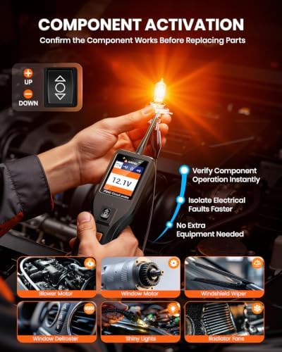 PB60 Automotive Power Circuit Probe, 12-24V Vehicle Component Activation ﻿