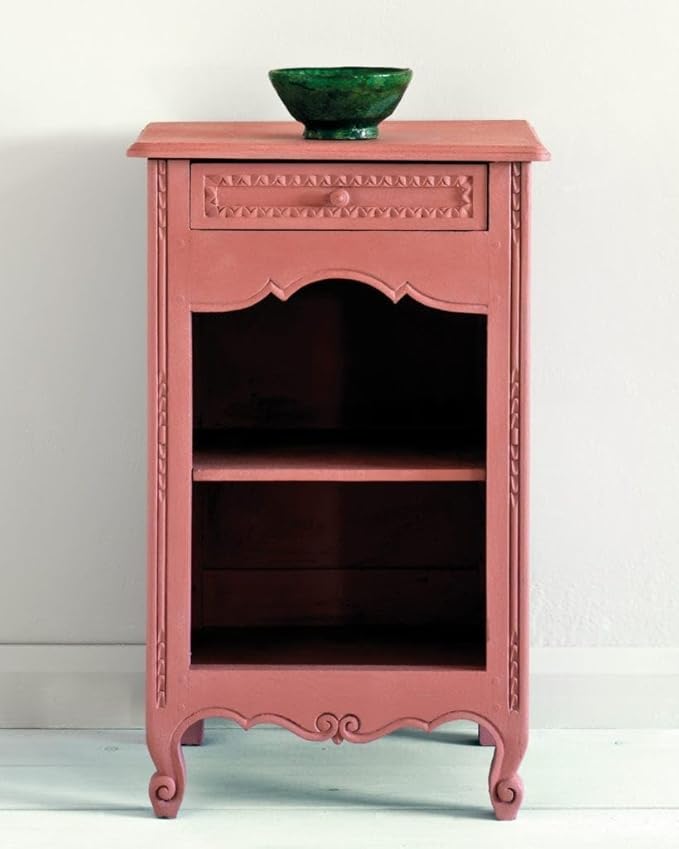 Annie Sloan Chalk Paint® (Scandinavian Pink, 1 Litre/33.8 Fl Oz) a unique decorative paint for furniture, cabinets and home décor with no sanding or priming