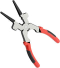 8" MIG Welding Pliers with Insulated Handle - Multifunction Carbon Steel Pliers for Welding and Wire Cutting