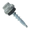 ST Fastening ZXL Woodbinder Metal-to-Wood #10 x 1 Galvanized Screws with EPDM Rubber Washer, 250-Count - Designed for Metal Roofing and Siding Panels