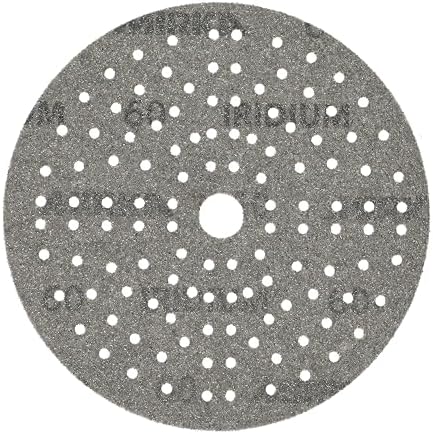 Mirka Iridium 6 Inch 60 Grit Premium Ceramic Blend Sanding Discs, 50 Pack