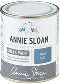Annie Sloan Chalk Paint® (Greek Blue, 500 ml/16.9 Fl Oz) a unique decorative paint for furniture, cabinets and home décor with no sanding or priming