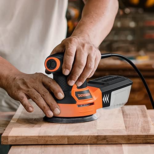 DOVAMAN Orbital Sander, Up to 13000 rpm, 3A Random Orbit Sander,