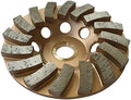4" Diamond Grinding Wheel for Concrete Masonry 16 Segments 7/8"-5/8"